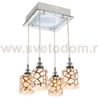 Светильник ЭкономСвет 387X/4CR WT