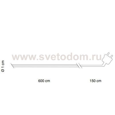 Светодиодная лента Globo 38961 (6м) Light Tube