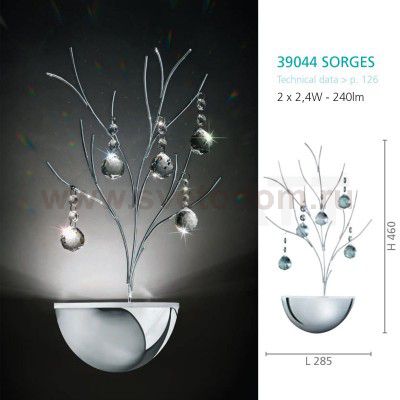 Светодиодное бра Eglo 39044 SORGES