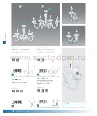 Люстра Eglo 39122 FALCADO 1