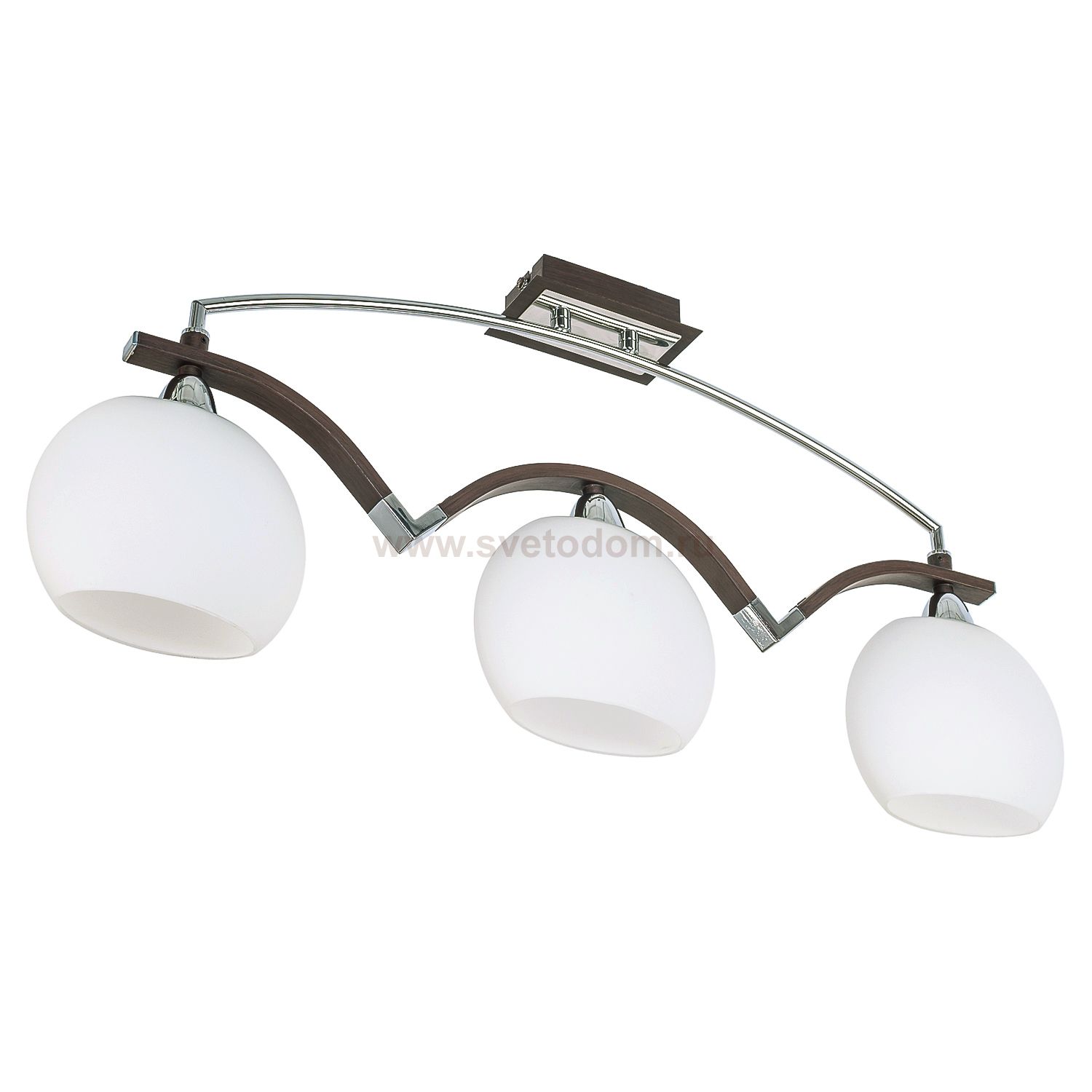 Светильник ЭкономСвет 3915/3CR+WENGUE MK