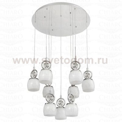 Люстра с пультом Chiaro 392010709 Фьюжен