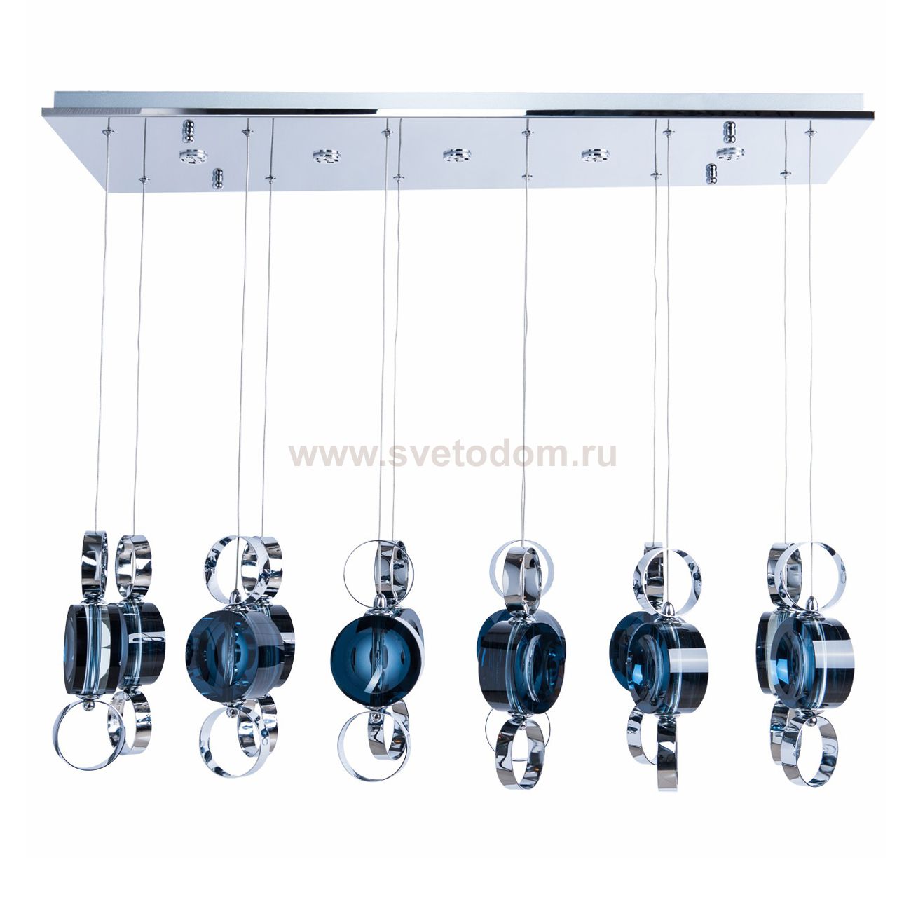 Люстра с пультом  Regenbogen life 392013717 Фьюжен