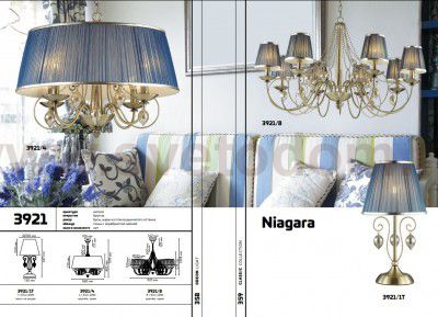 Люстра Odeon light 3921/4 NIAGARA