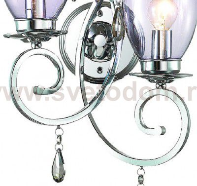 Светильник настенный бра Odeon light 3923/2W MAGENTA