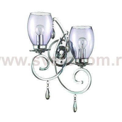 Светильник настенный бра Odeon light 3923/2W MAGENTA