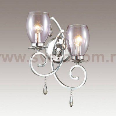 Светильник настенный бра Odeon light 3923/2W MAGENTA