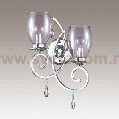 Светильник настенный бра Odeon light 3923/2W MAGENTA