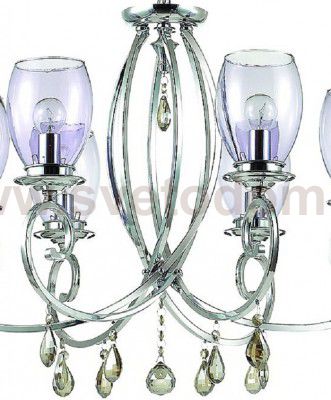 Люстра подвесная Odeon light 3923/6 MAGENTA