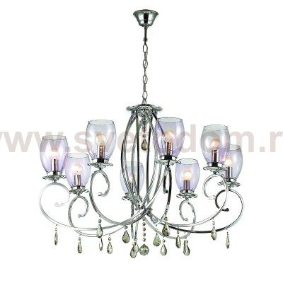 Люстра Odeon light 3923/8 MAGENTA