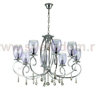 Люстра Odeon light 3923/8 MAGENTA