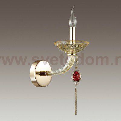 Светильник настенный бра Odeon light 3927/1W DONNA