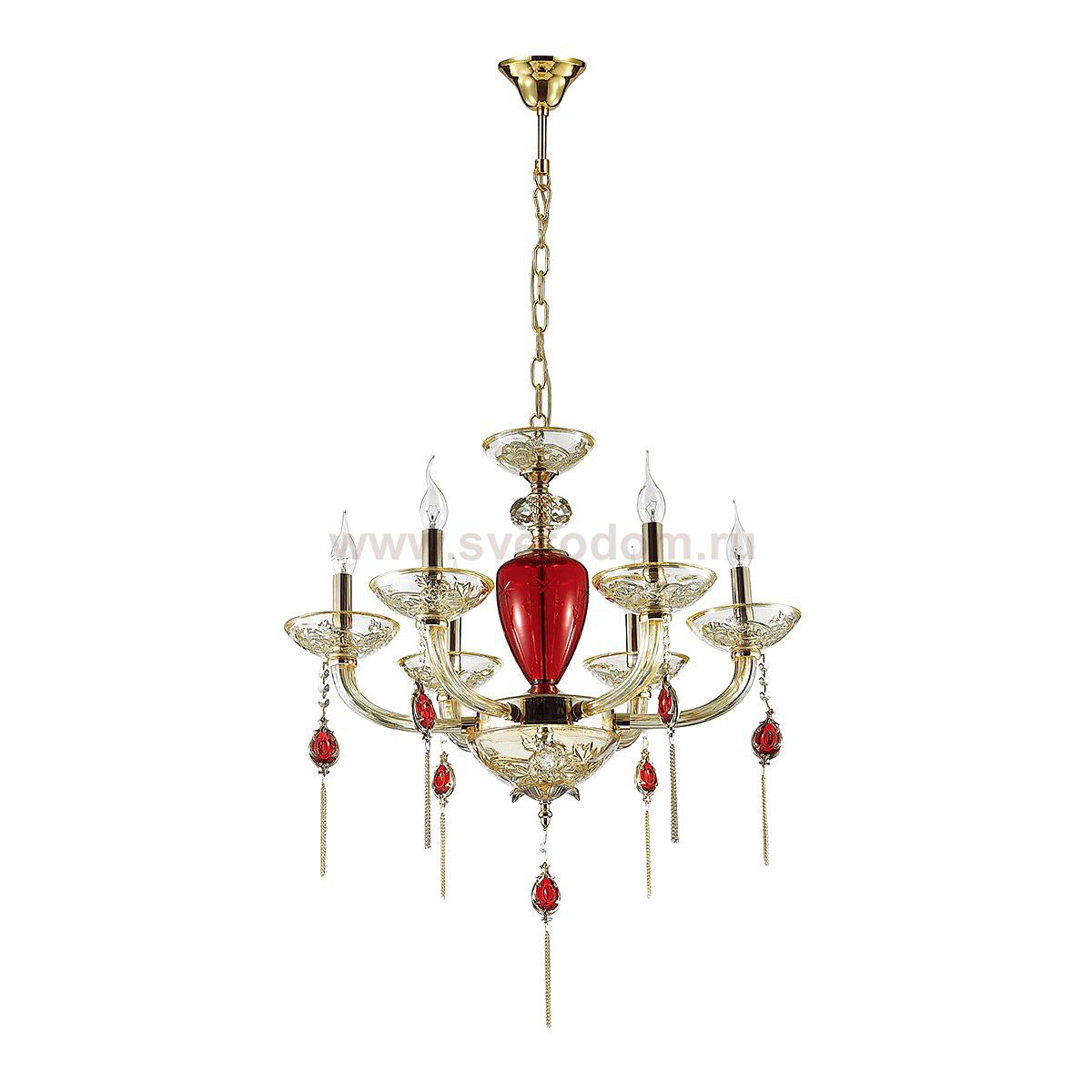 Люстра подвесная Odeon light 3927/6 DONNA