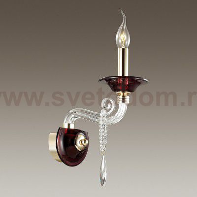 Светильник настенный бра Odeon light 3928/1W AMARONE