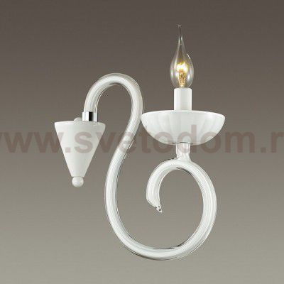 Светильник настенный бра Odeon light 3932/1W ZEFIRO