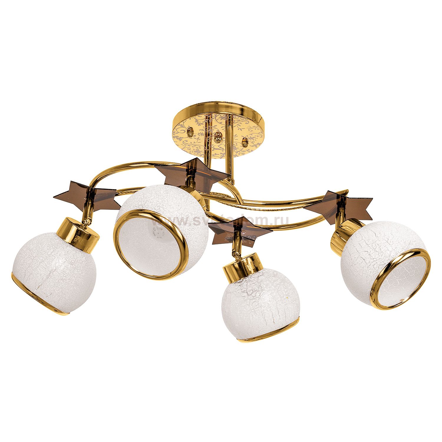 Спотовый светильник Экономсвет 3933A/4FGD WT