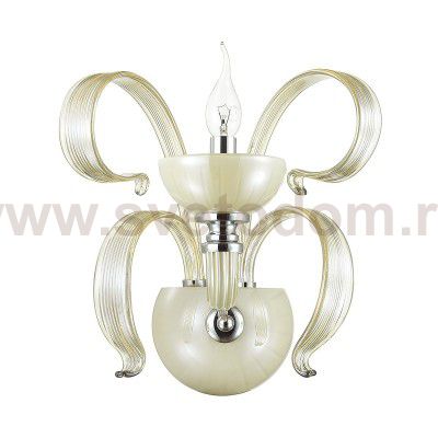 Светильник настенный бра Odeon light 3934/1W CARAMELLA