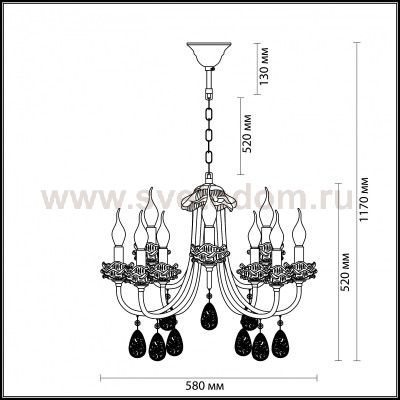 Люстра Odeon light 3938/9 CORNIOLA