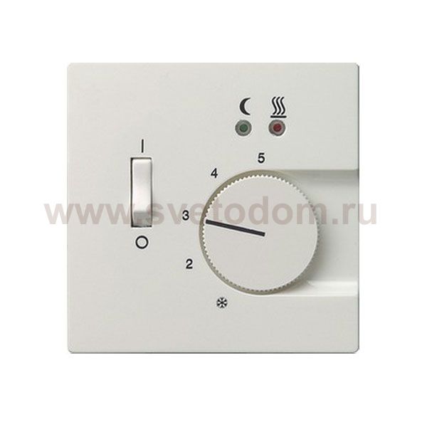 Gira S-Color Белый Регулятор тёплого пола с датчиком в сборе (G39440)