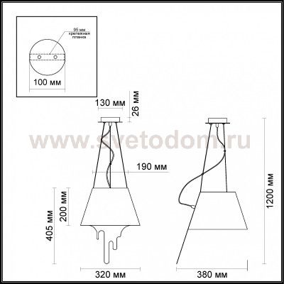 Подвесной светильник Odeon light 3977/1 MAESTRO