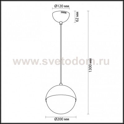 Светильник подвесной Odeon light 3986/18L NEXUS
