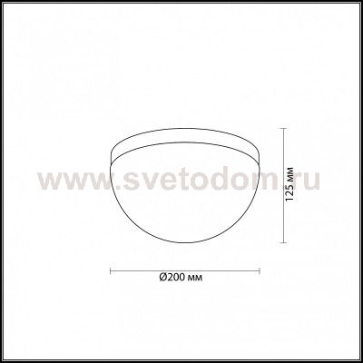 Настенно - потолочный светильник Odeon light 3986/18WL NEXUS