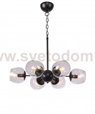Подвесной светильник Escada Argono 399/6S E14*60W D600 Black