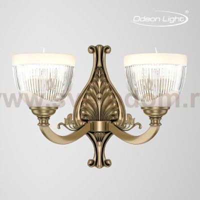 Светильник настенный бра Odeon light 3998/2W PIEMONT