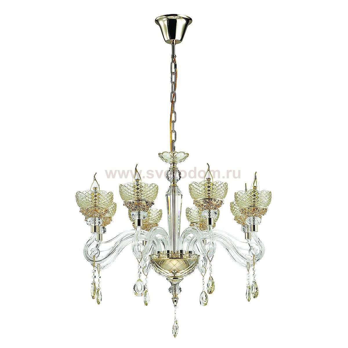 Люстра Odeon light 3999/8 DORATA