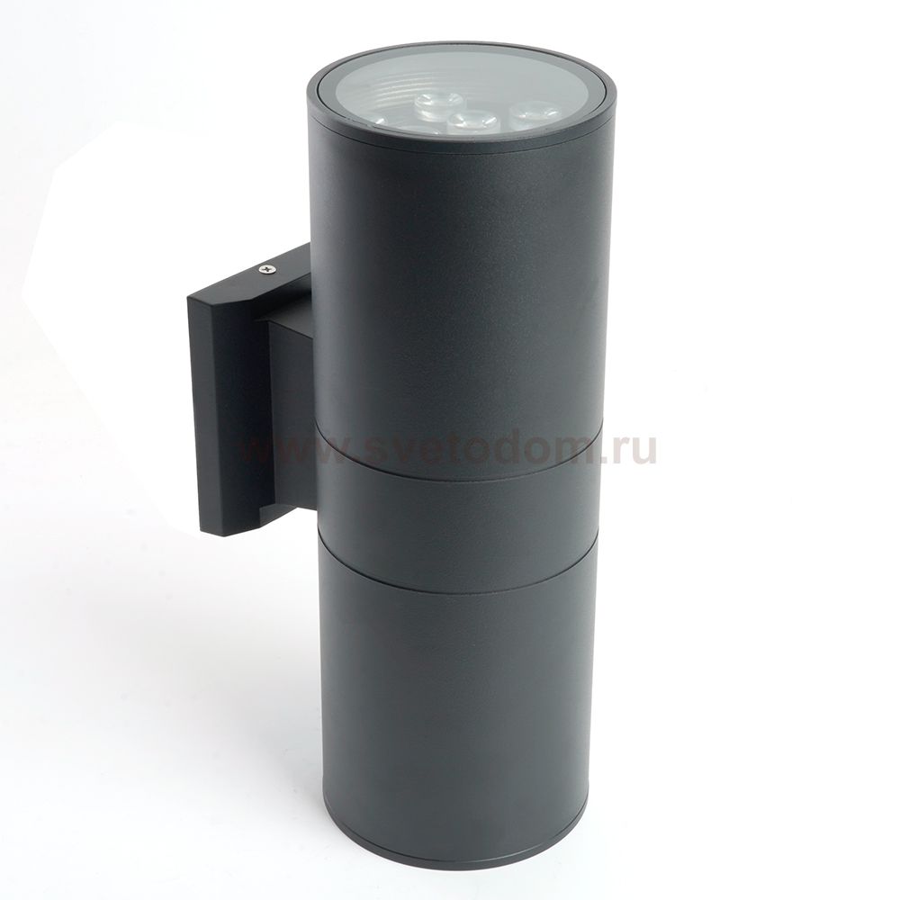 Светильник уличный светодиодный, 2*9W, 1500Lm, 4000K, черный DH0710 Feron 48355