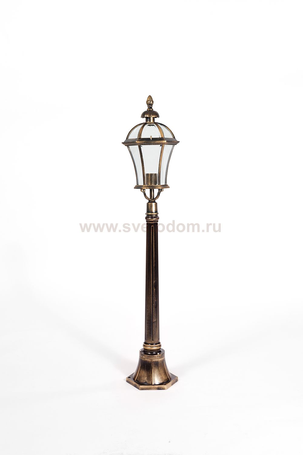 Светильник столб уличный 1 фонарь Oasis Light 95207L Gb