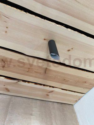 Светильник стакан черный с белым 220мм Arte Lamp A1622PL-1BK PILON 1*GU10