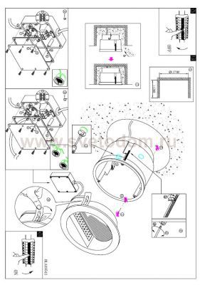 Светильник уличный Eglo 89543 Zimba led