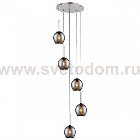 Светильник подвесной Zumaline MONIC MD1629-5B(chrome)