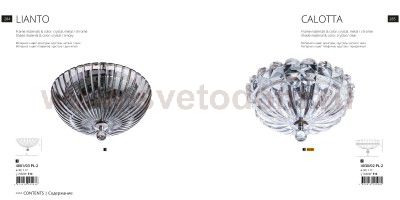 Светильник потолочный Divinare 4001/03 PL-2 Lianto