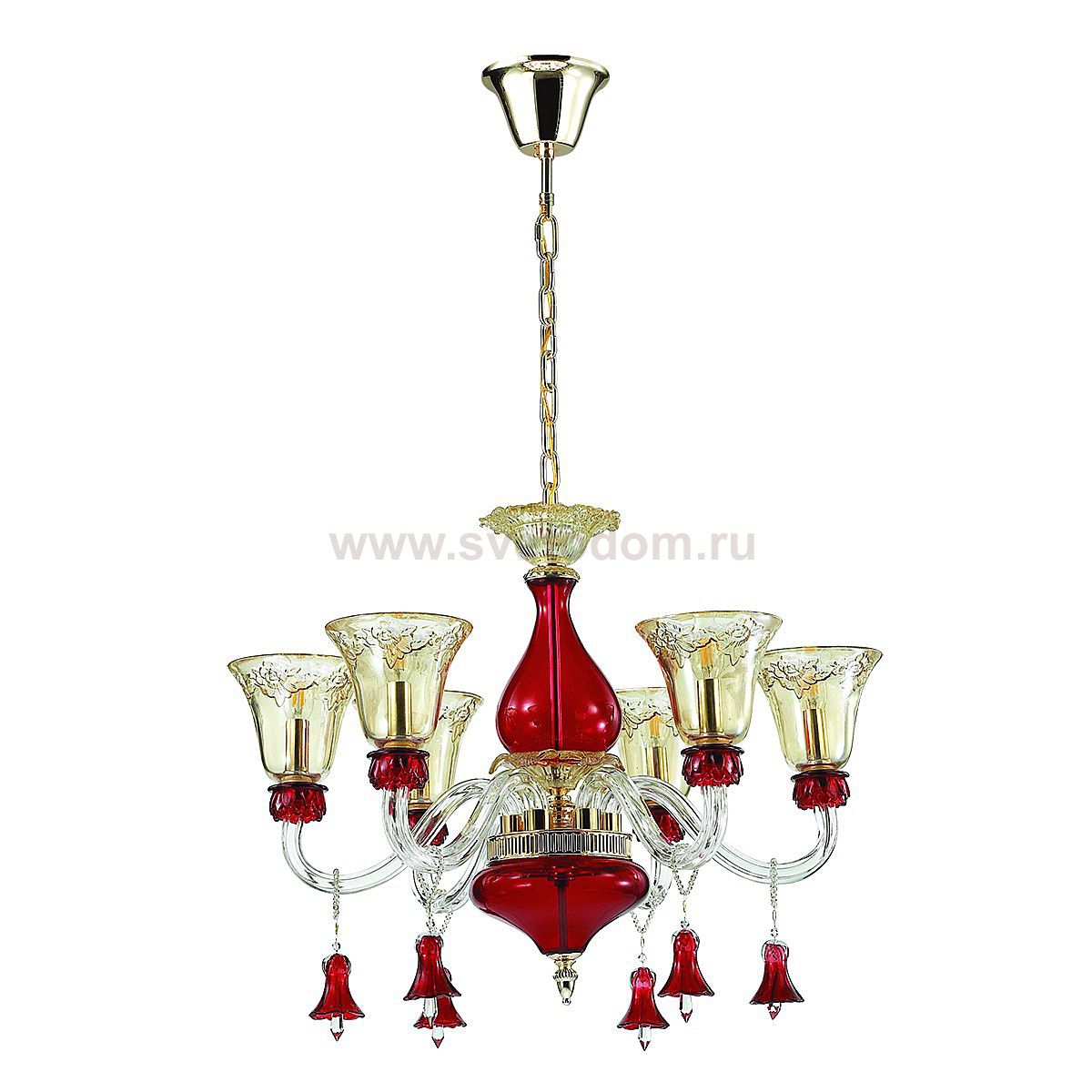 Люстра подвесная Odeon light 4004/6 MADLEN