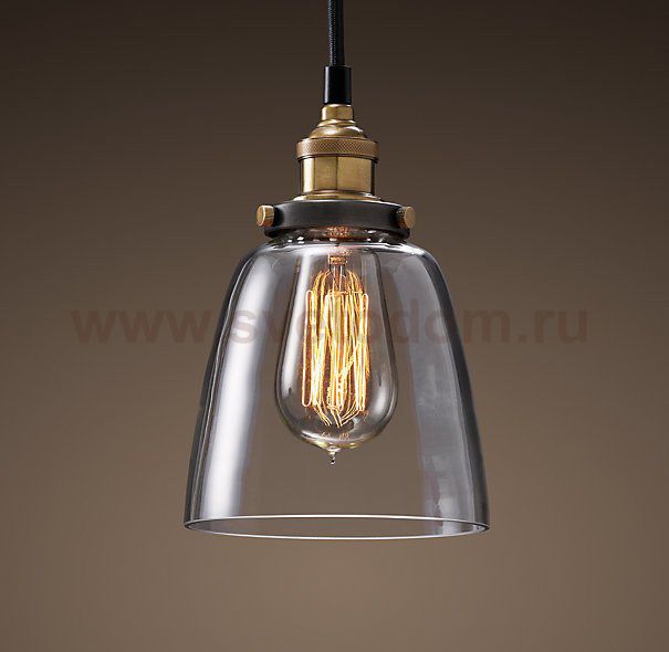 Подвесной светильник Loft Clear Glass Cloche Loft Concept 40.050