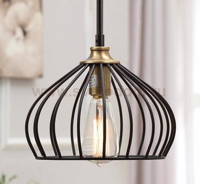 Подвесной светильник Loft Teardrop Metal Pendant Loft Concept 40.064.MT.BL.T1B