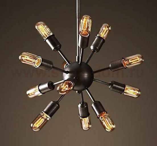 Люстра Loft Industrial Sputnik Chandelier 50 12 Loft Concept 40.066