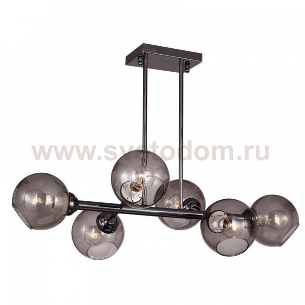 Люстра Glass Bubble Chandelier Black Loft Concept 40.1057