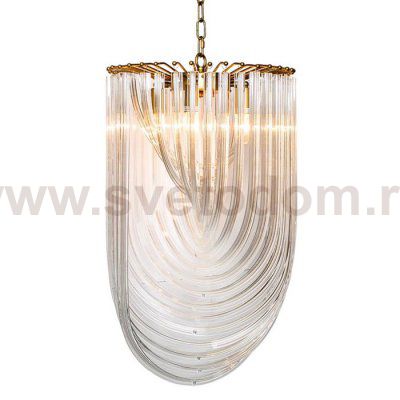 Люстра Retro Frozen Glass Chandelier 44 Champagne Loft Concept 40.1060