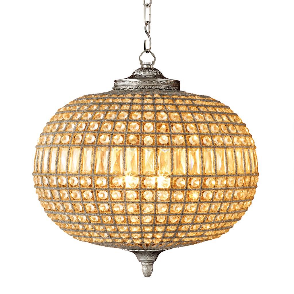 Люстра Chandelier Kasbah Oval M Nickel Loft Concept 40.106371