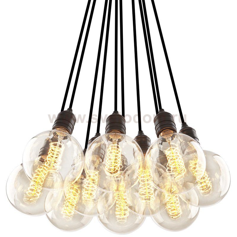 Подвесной светильник Lamp Vintage Bulb Holder 10 Loft Concept 40.108627