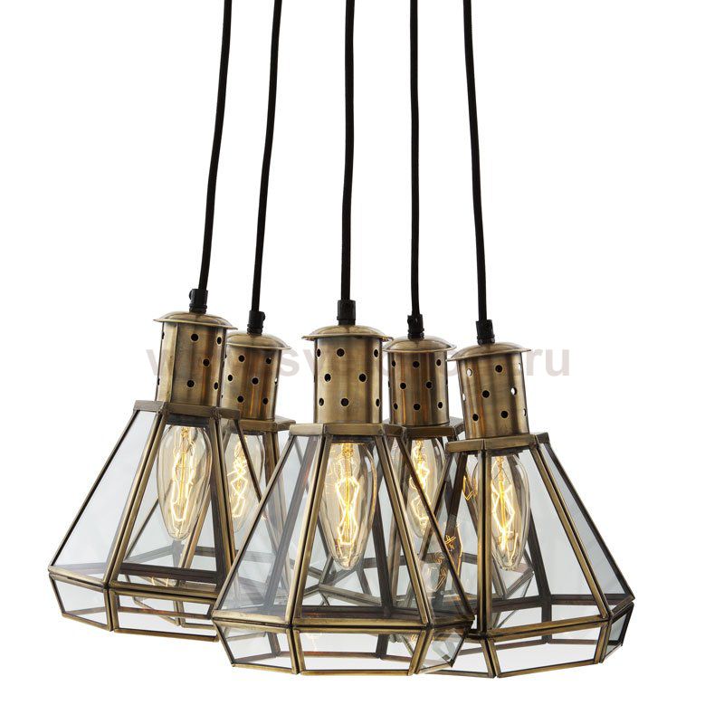 Подвесной светильник Eichholtz Hanging Lamp Polygon Loft Concept 40.108837