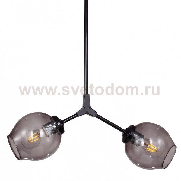 Люстра Branching Bubble Chandelier 2 Black Loft Concept 40.1089
