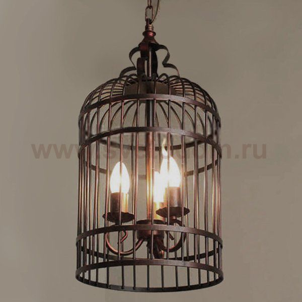 Люстра BIRDCAGE BROWN 26 Loft Concept 40.1104