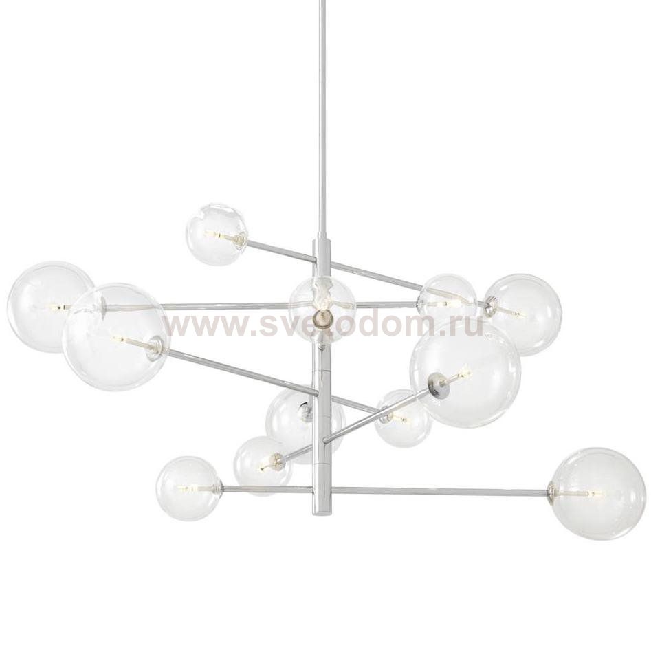 Люстра Chandelier Argento L Nickel Loft Concept 40.111975