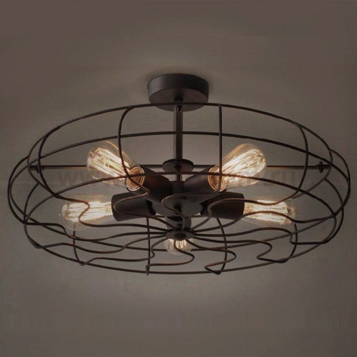 Люстра Grinder Top Loft Industrial Mill Loft Concept 40.113