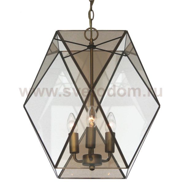 Подвесной светильник Rombius Pendant large III brandy glass Loft Concept 40.1162