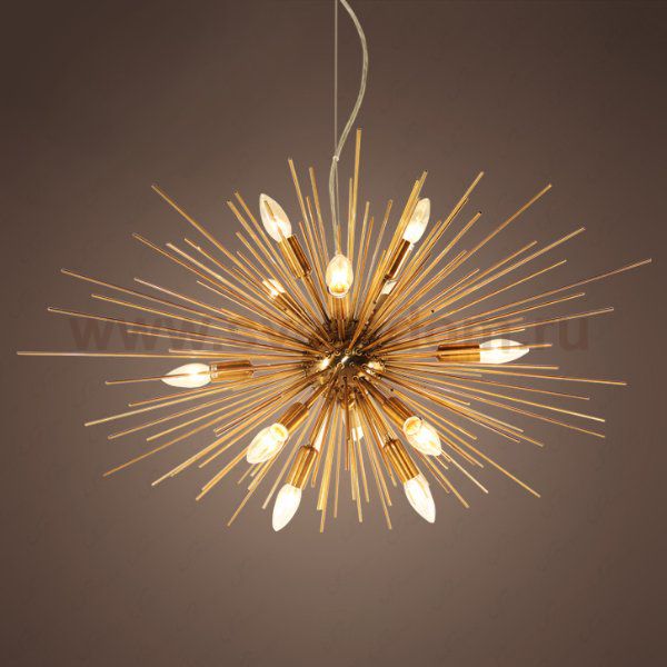 Люстра Astra Chandelier Sputnik Gold Loft Concept 40.1171